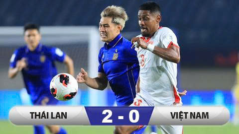 Kết quả Thái Lan 2-0 Việt Nam: Không có vé vào chung kết